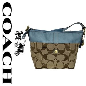 Coach Tan Satchel Style Purse